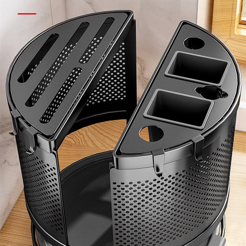 360�� Rotating Kitchen Organizer Shelf Box